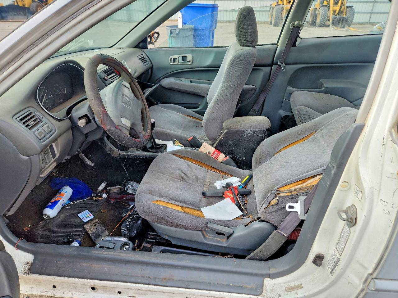 1998 Honda Civic Ex Silver vin: 1HGEJ8149WL044784