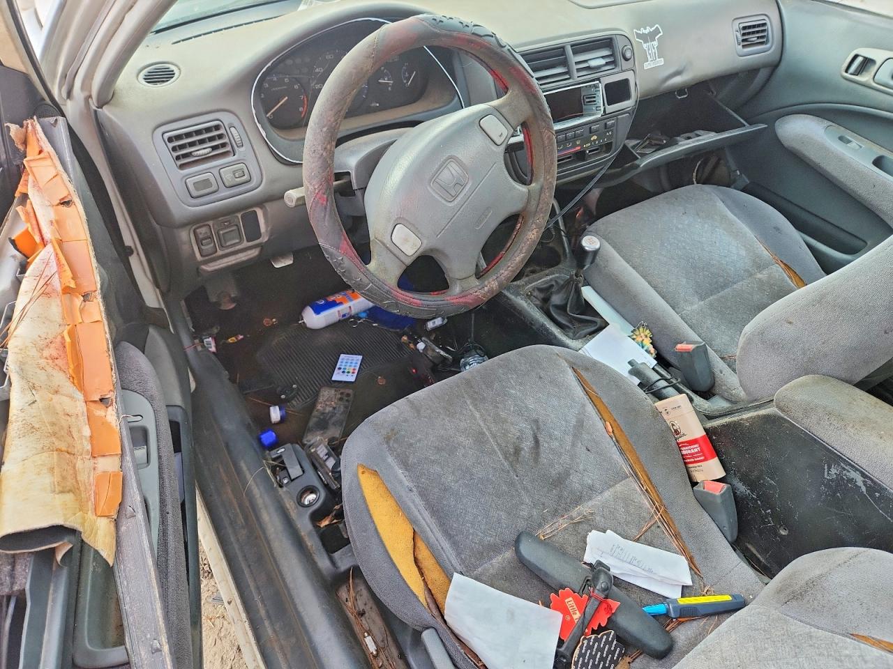 1998 Honda Civic Ex Silver vin: 1HGEJ8149WL044784