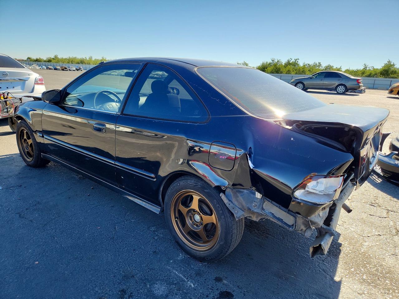 2000 Honda Civic Ex Black vin: 1HGEJ814XYL038026