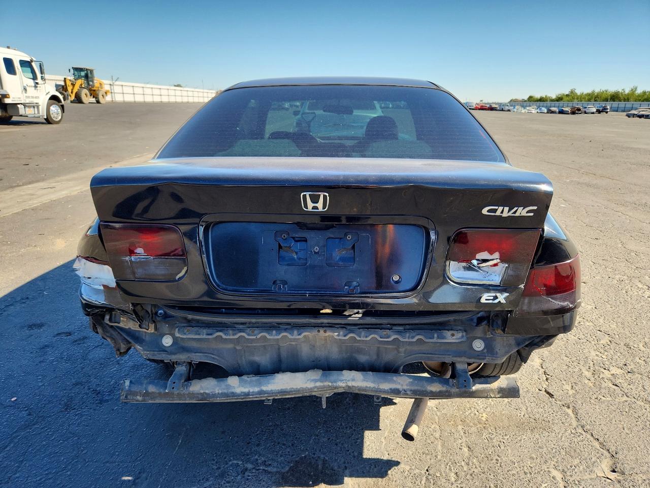 2000 Honda Civic Ex Black vin: 1HGEJ814XYL038026