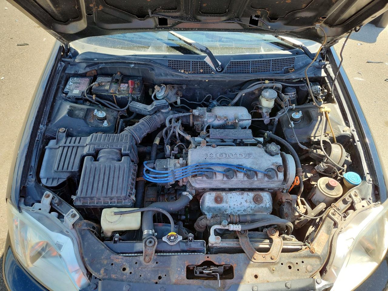 2000 Honda Civic Ex Black vin: 1HGEJ8241YL033036