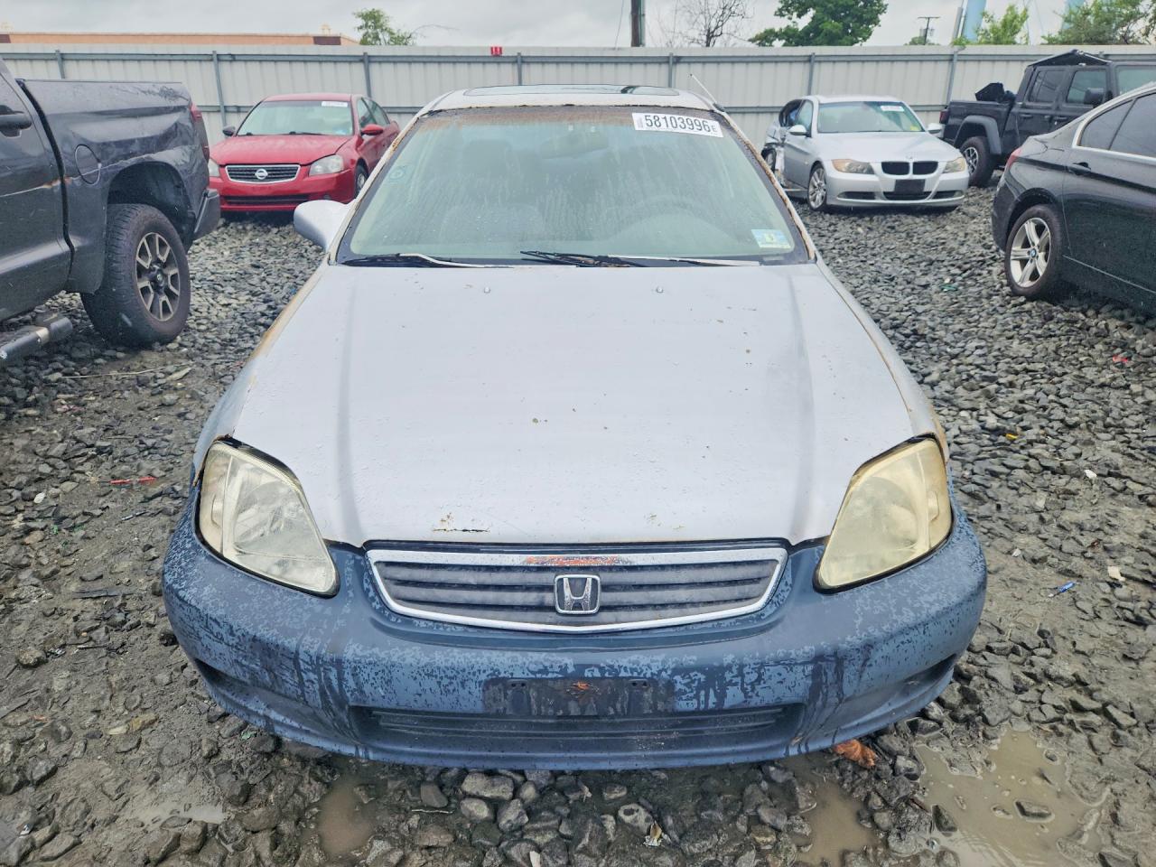2000 Honda Civic Ex Silver vin: 1HGEJ8241YL116756