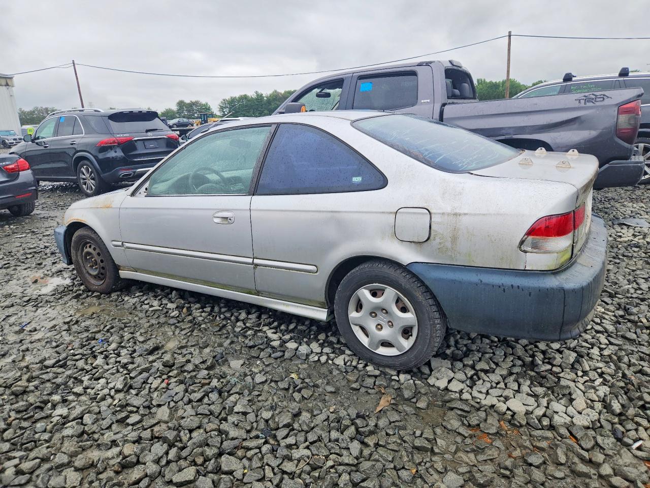 2000 Honda Civic Ex Silver vin: 1HGEJ8241YL116756
