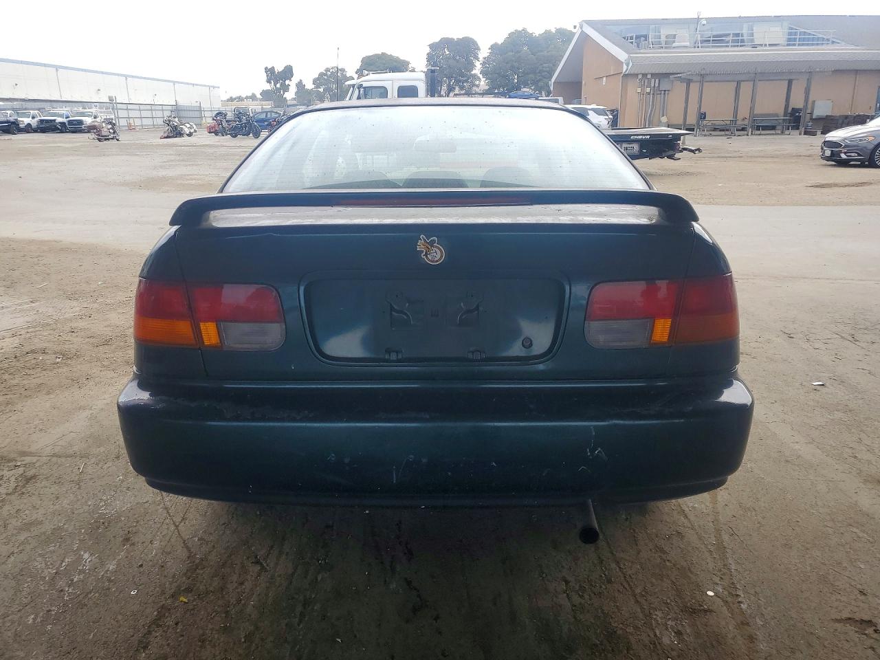 1997 Honda Civic Ex Green vin: 1HGEJ8242VL055087