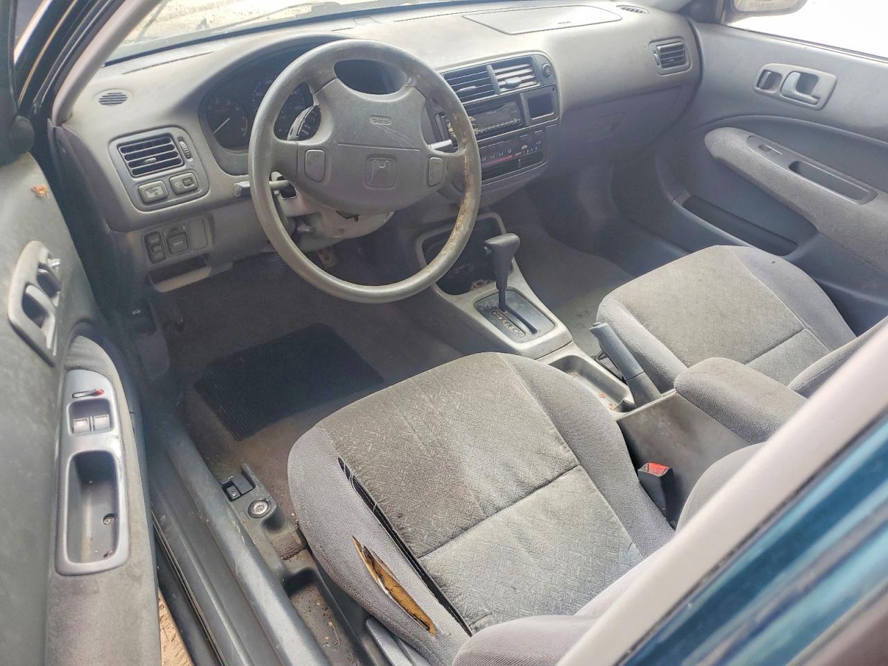 1997 Honda Civic Ex Green vin: 1HGEJ8242VL055087