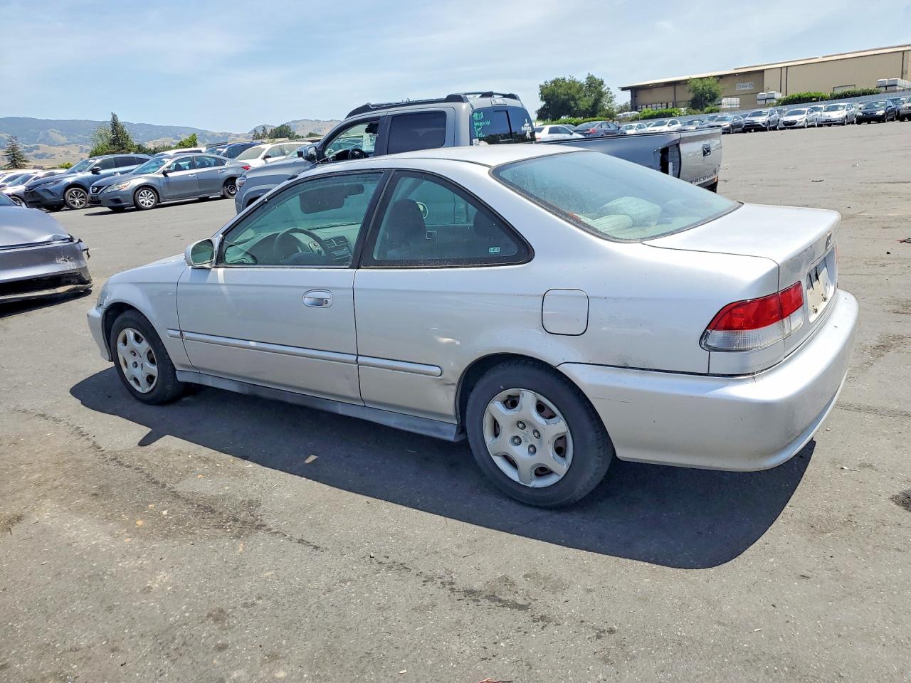 2000 Honda Civic Ex Gray vin: 1HGEJ8242YL013331