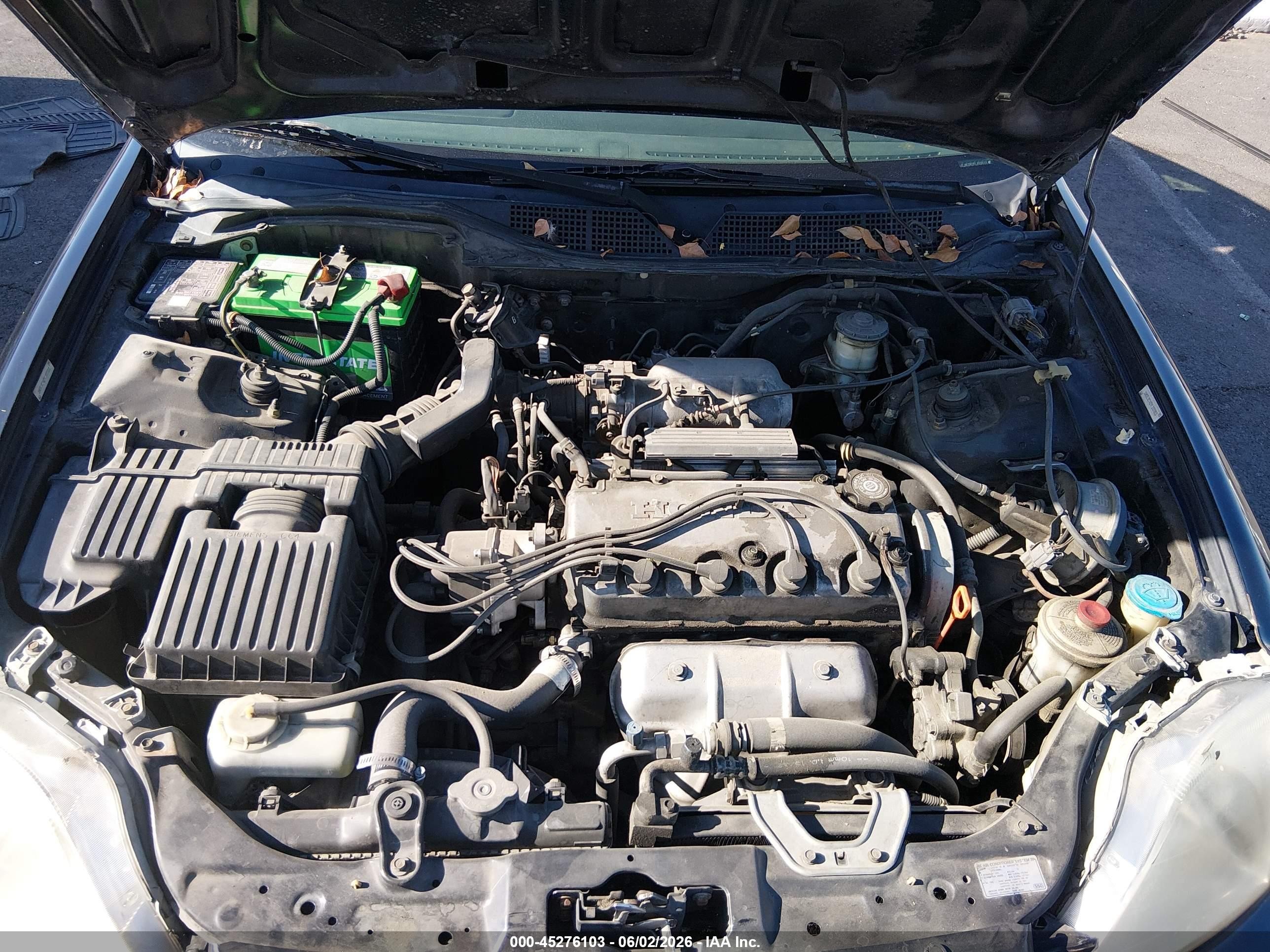 2000 Honda Civic Ex Black vin: 1HGEJ8242YL102011