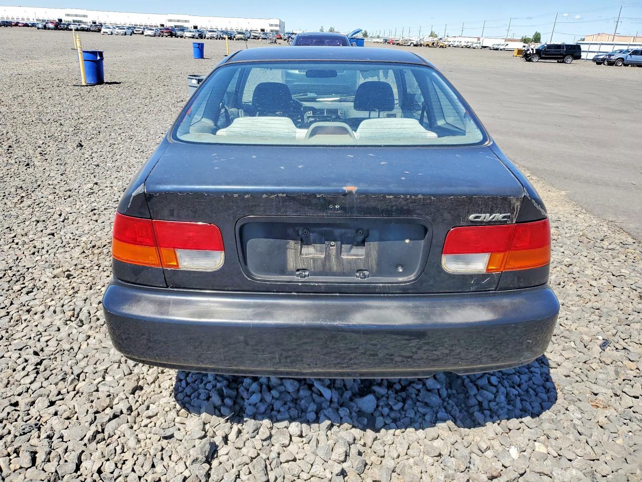 1997 Honda Civic Ex Black vin: 1HGEJ8243VL110405