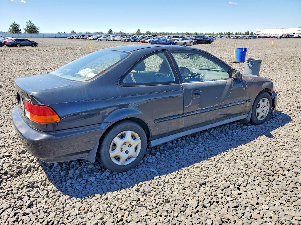 1997 Honda Civic Ex Black vin: 1HGEJ8243VL110405