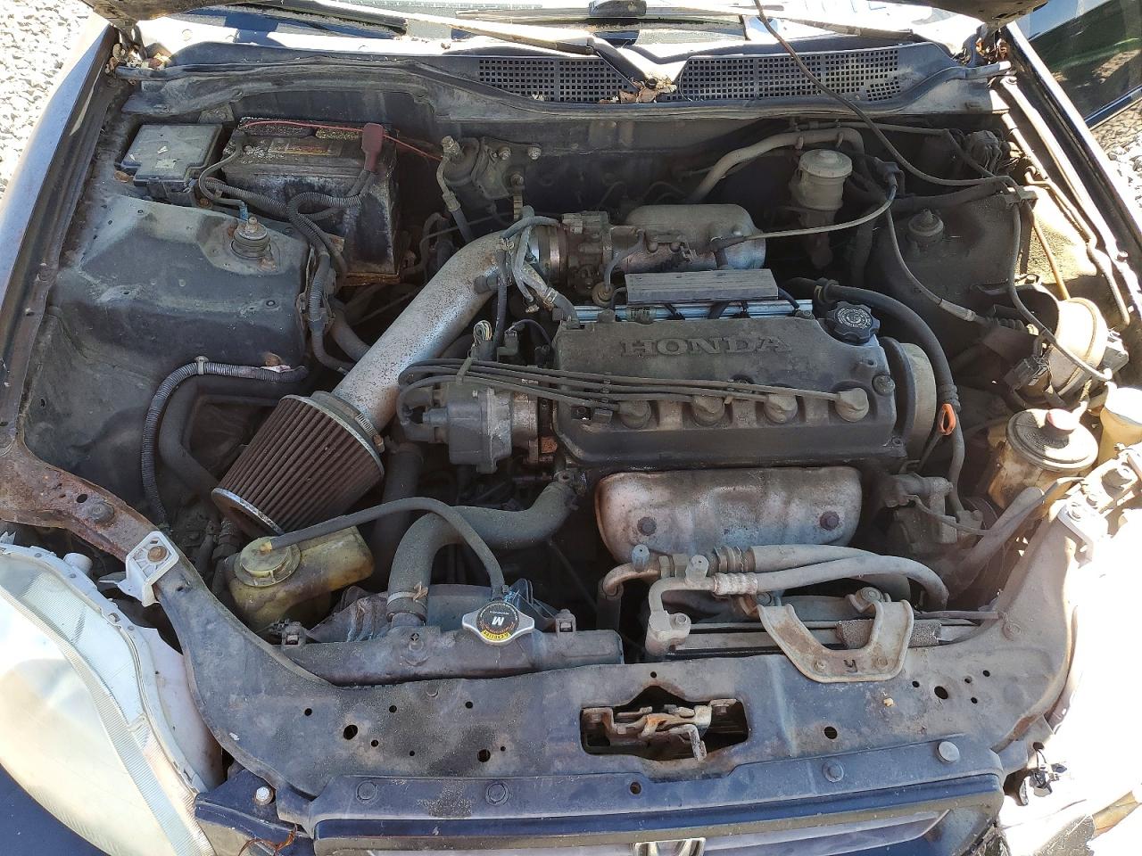 1997 Honda Civic Ex Black vin: 1HGEJ8243VL110405