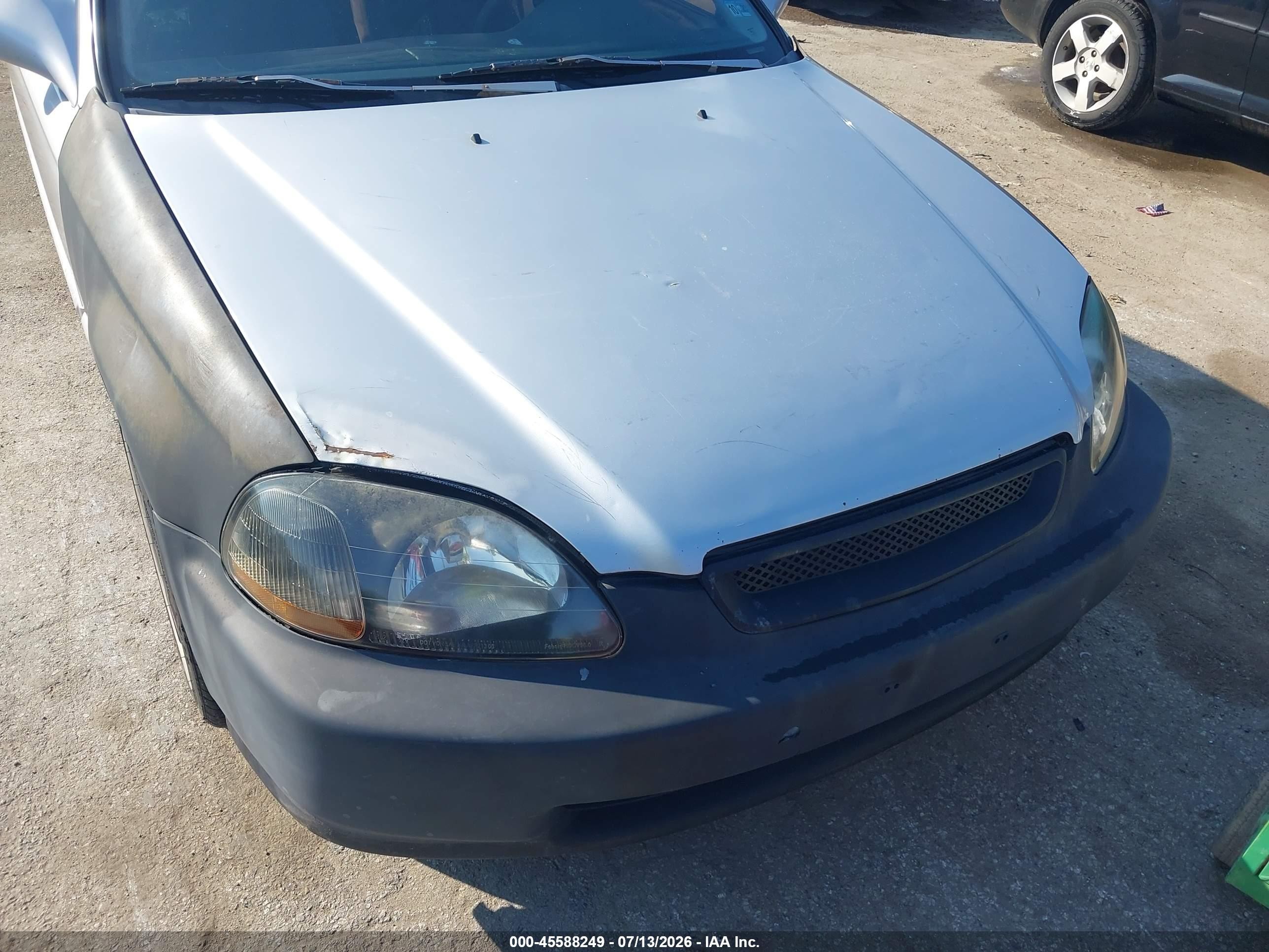1998 Honda Civic Ex Silver vin: 1HGEJ8243WL114584