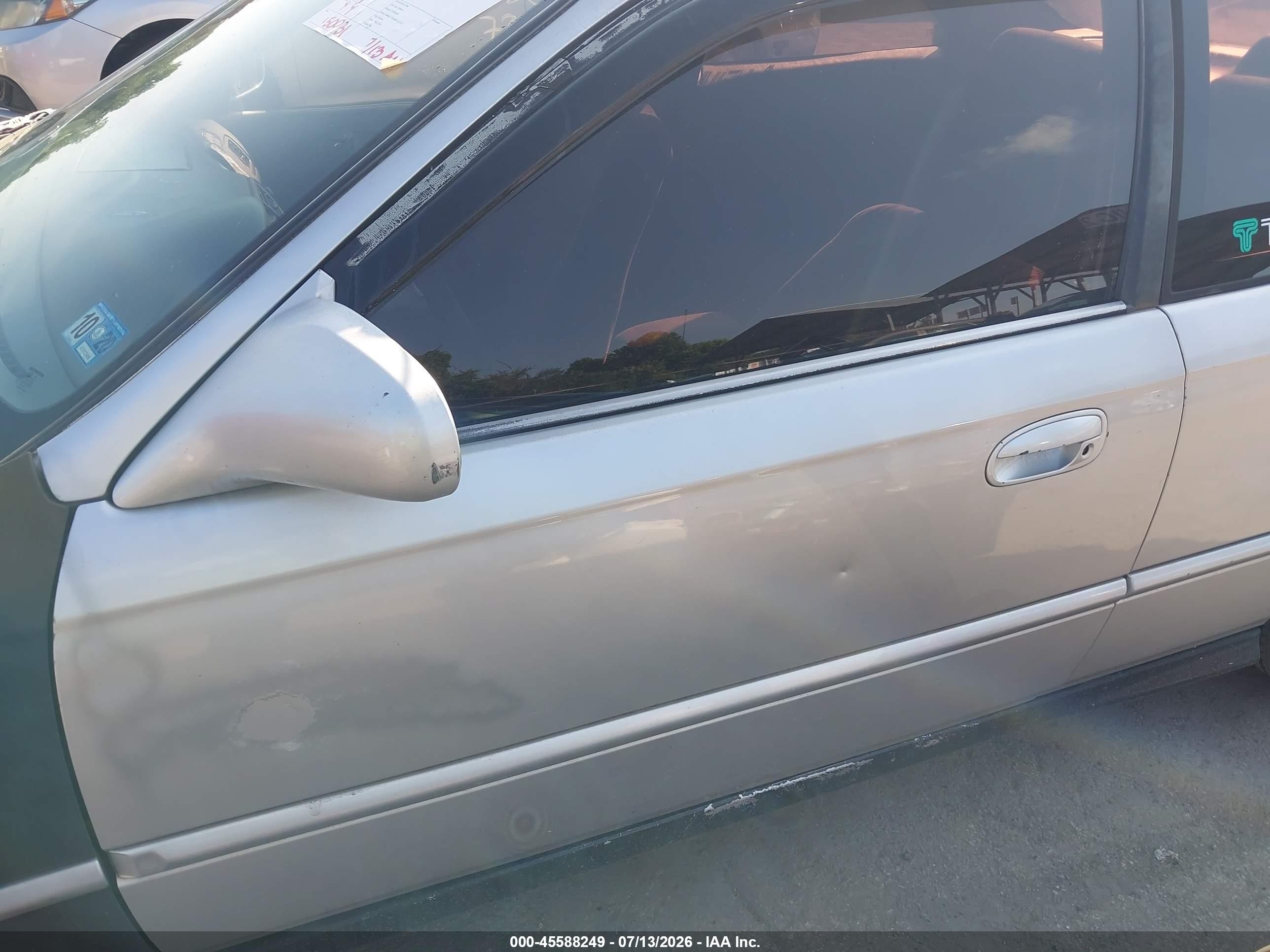 1998 Honda Civic Ex Silver vin: 1HGEJ8243WL114584