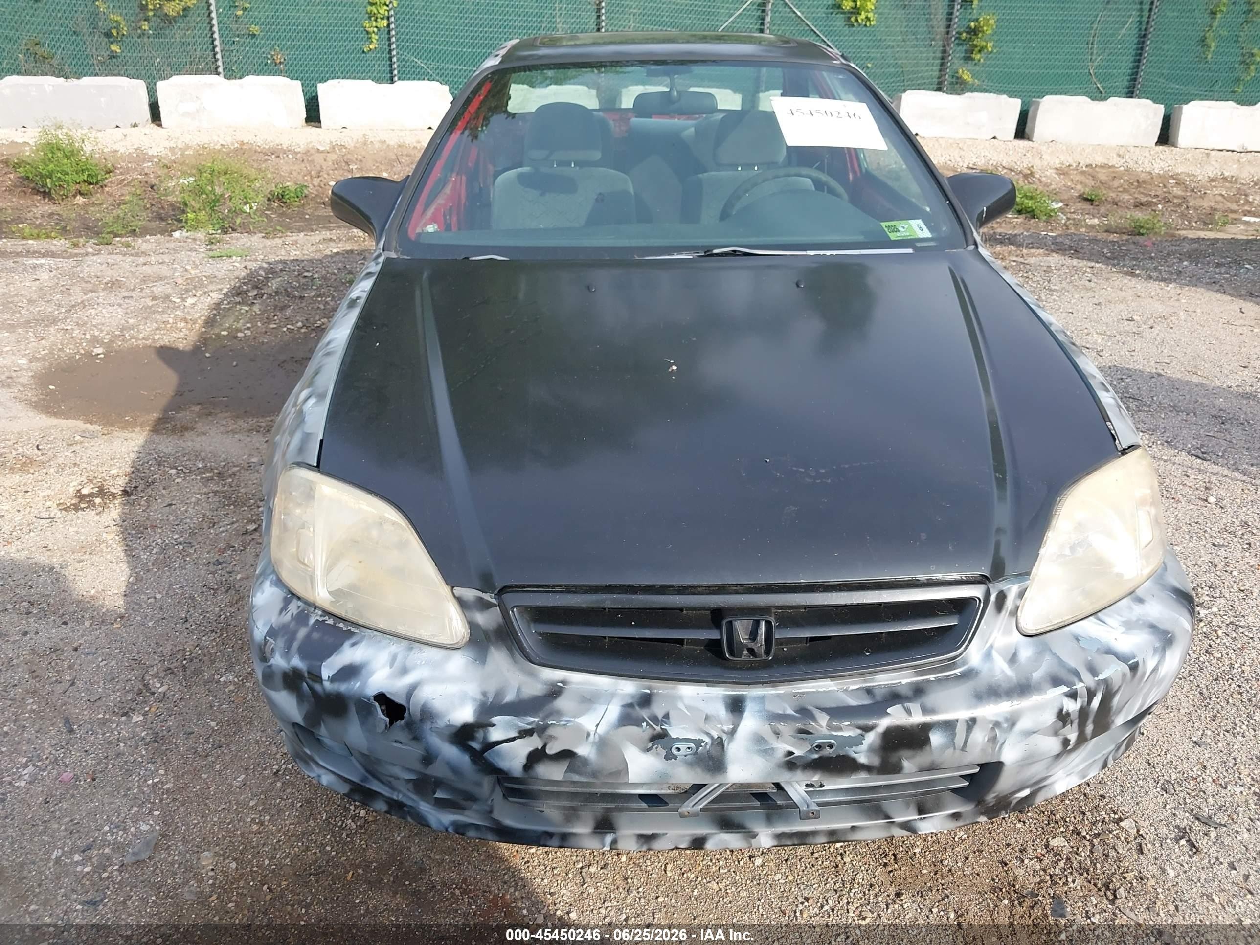 2000 Honda Civic Ex Black vin: 1HGEJ8243YL013435