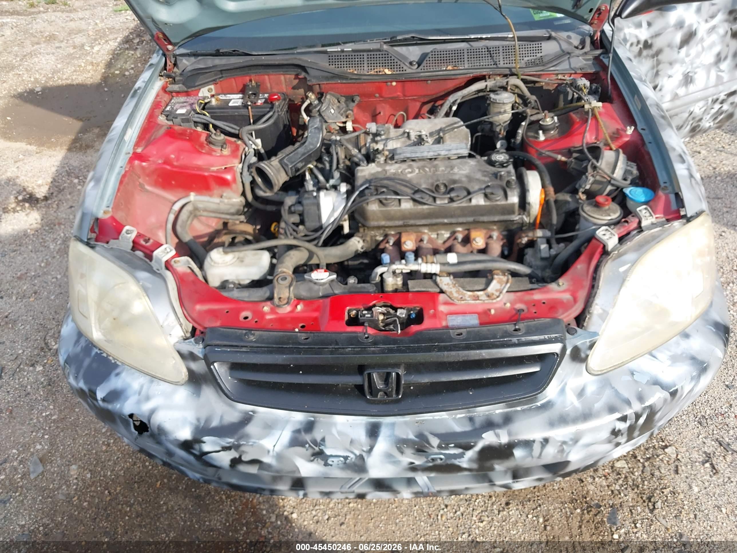 2000 Honda Civic Ex Black vin: 1HGEJ8243YL013435