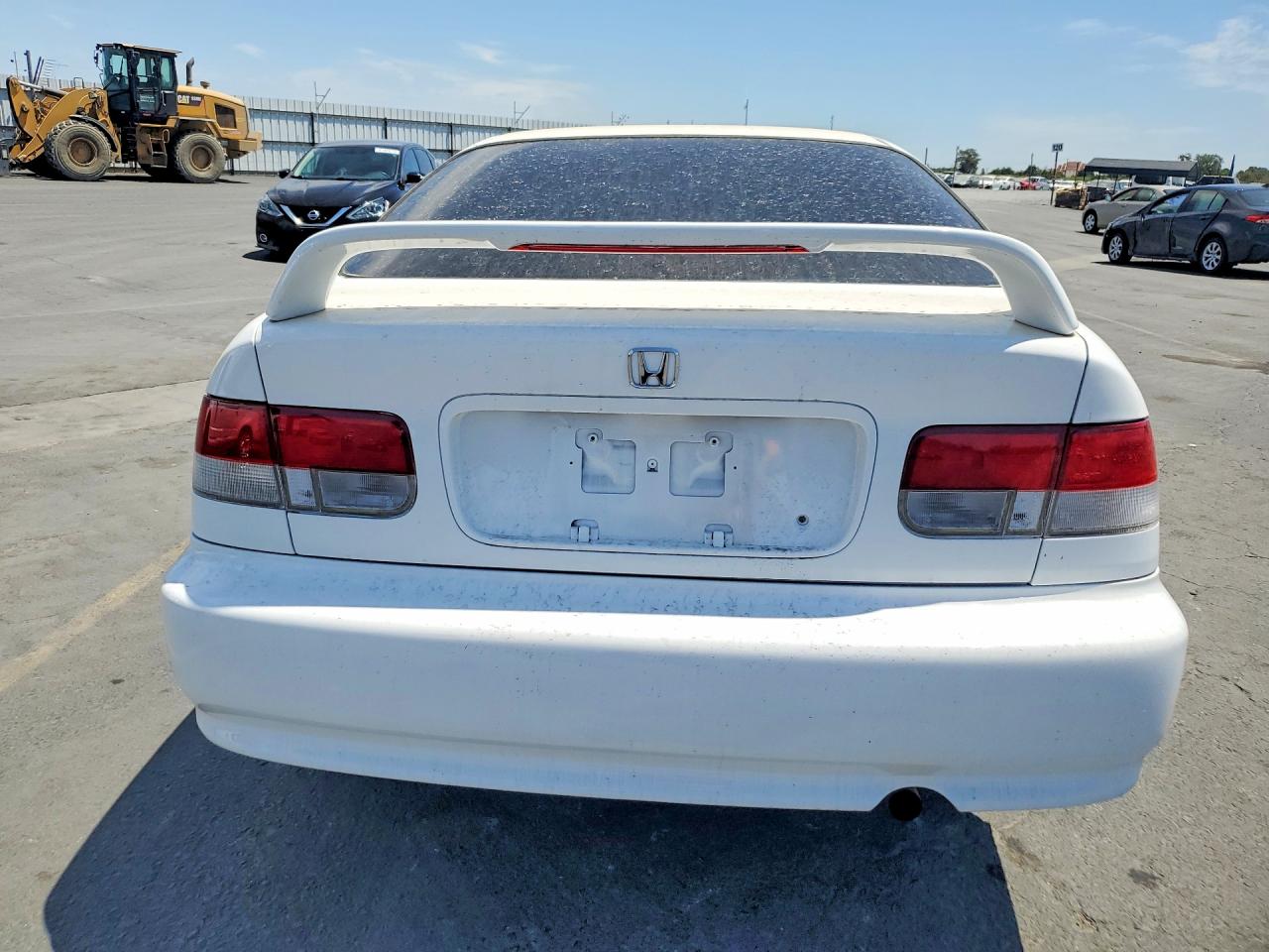 2000 Honda Civic Ex White vin: 1HGEJ8243YL069777