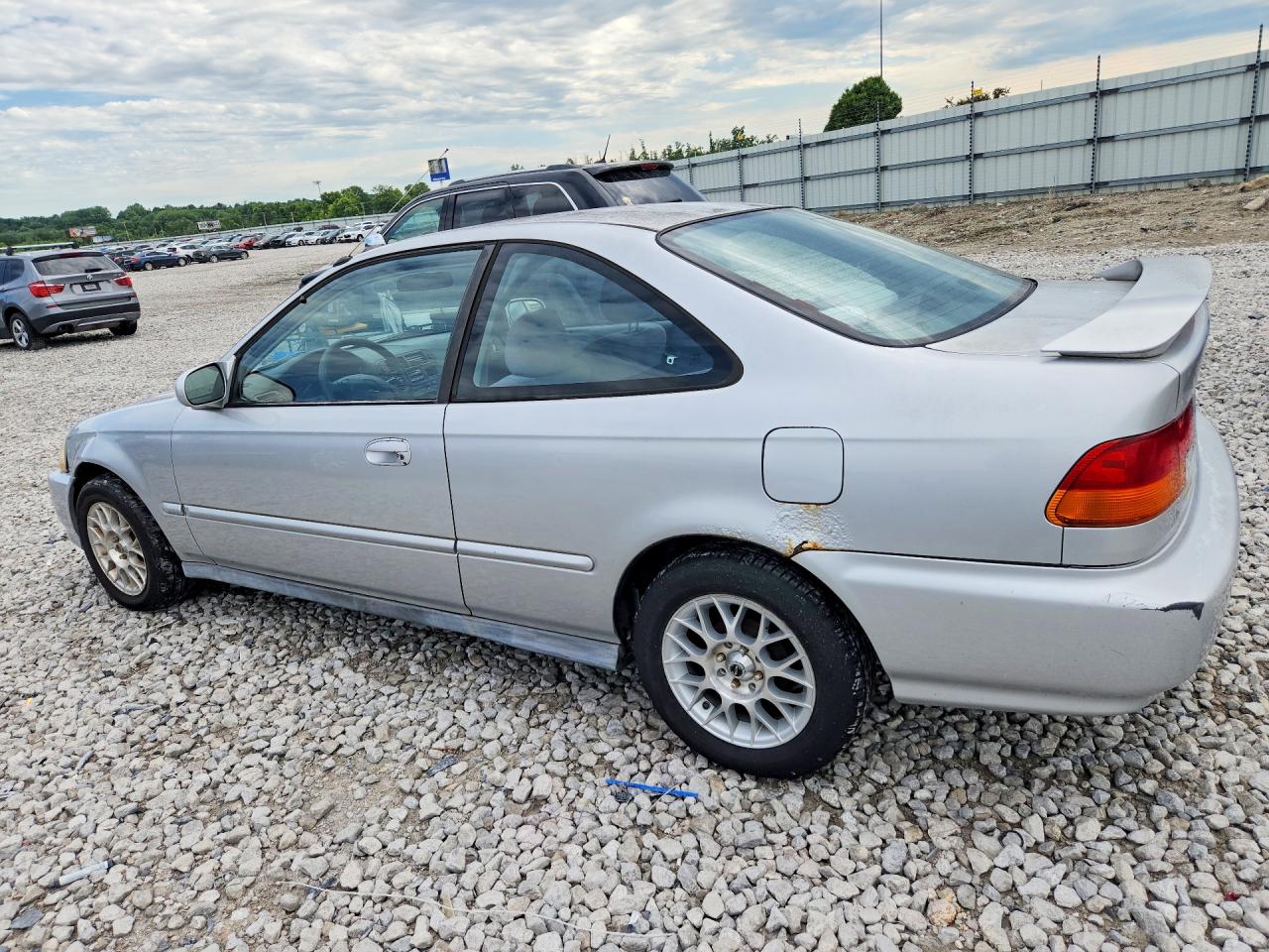 1996 Honda Civic Ex Silver vin: 1HGEJ8244TL077931