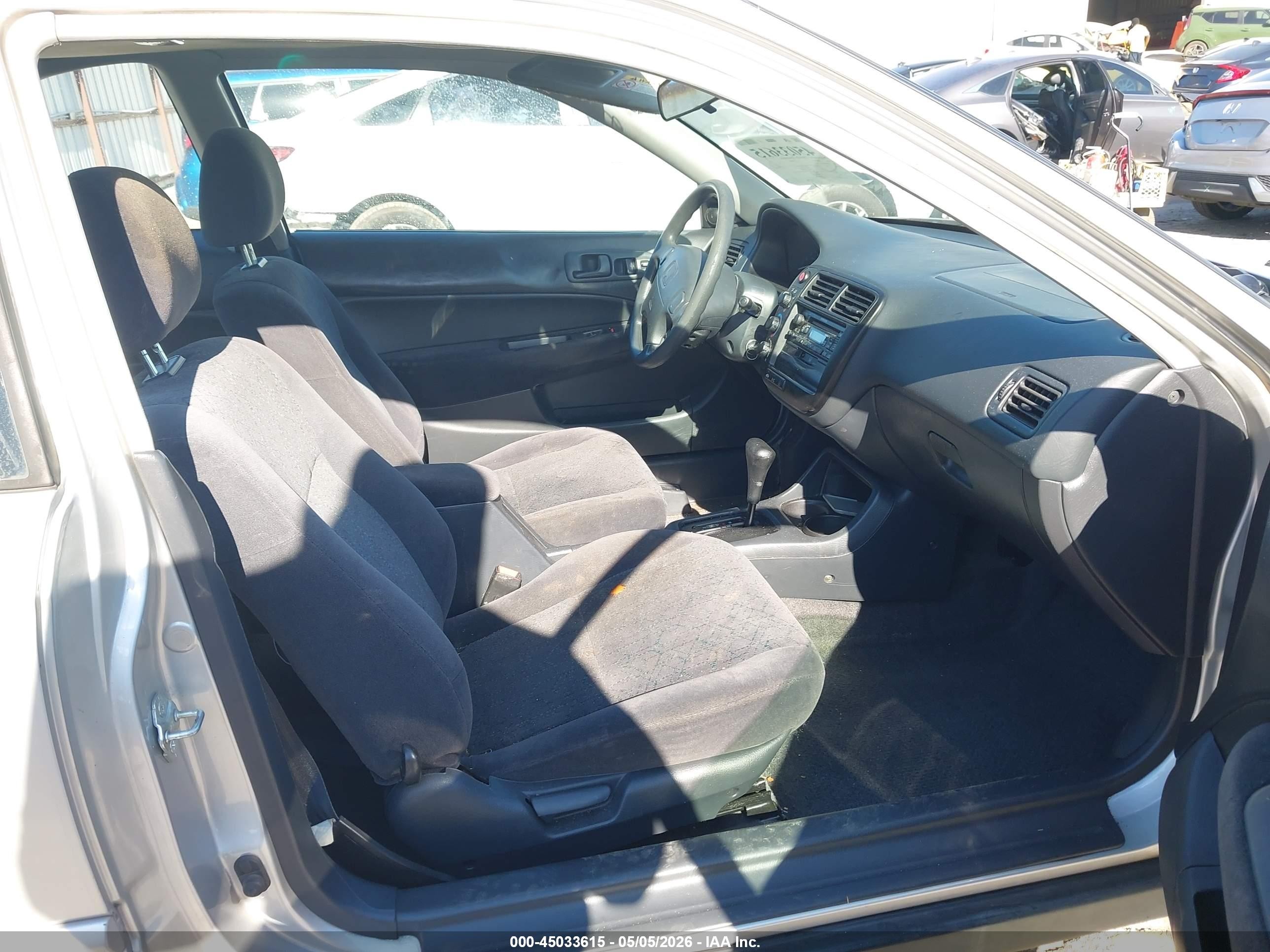 2000 Honda Civic Ex Silver vin: 1HGEJ8244YL078052