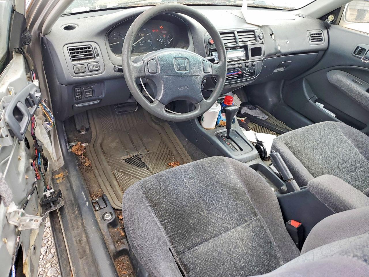 1997 Honda Civic Ex Silver vin: 1HGEJ8245VL105092