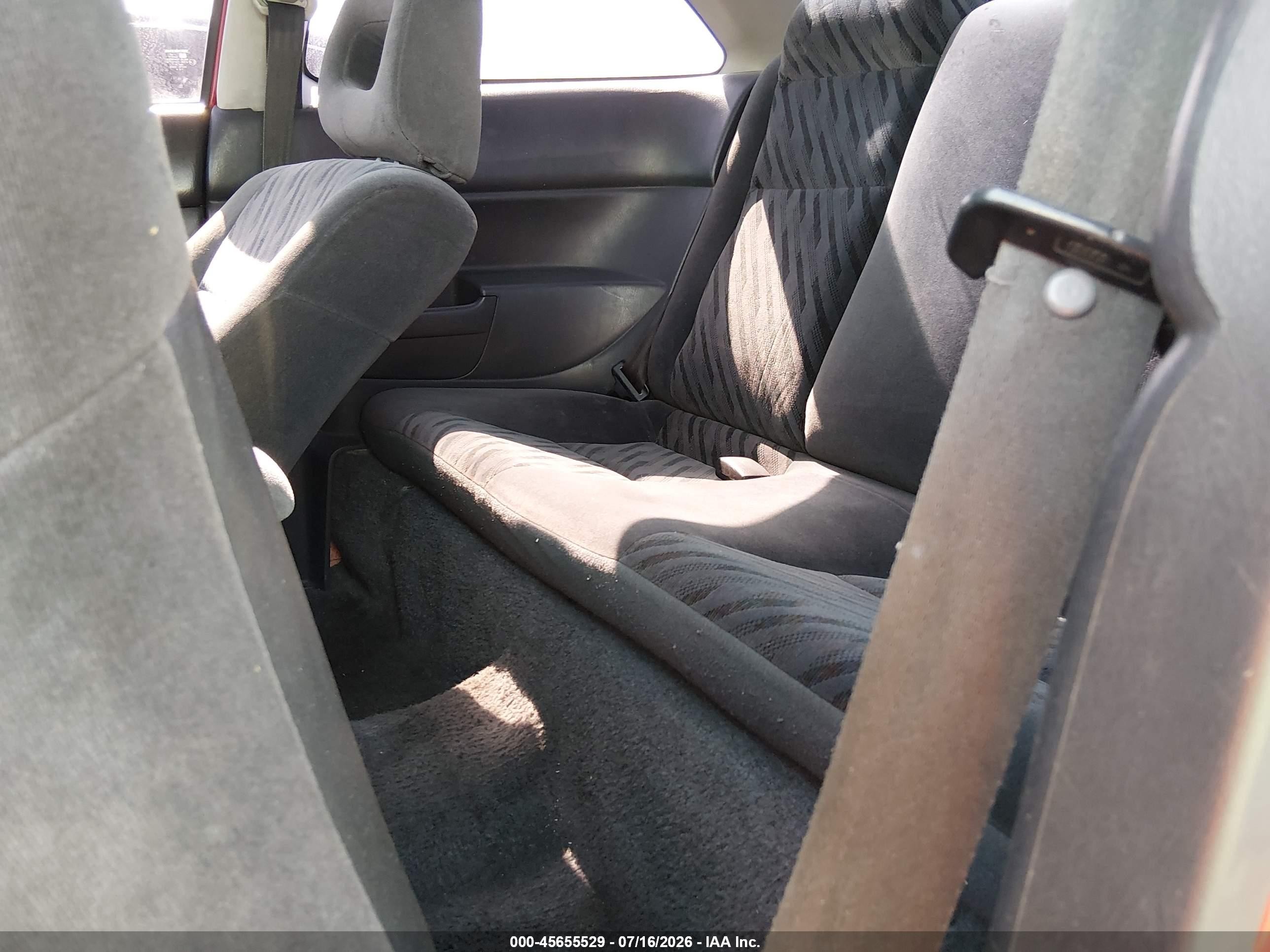 1997 Honda Civic Ex Red vin: 1HGEJ8245VL133846