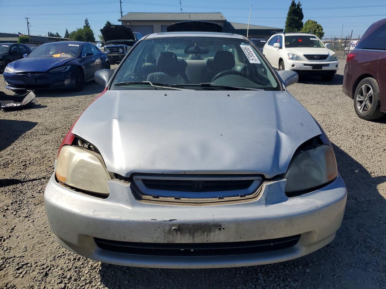 1997 Honda Civic Ex Silver vin: 1HGEJ8246VL026384