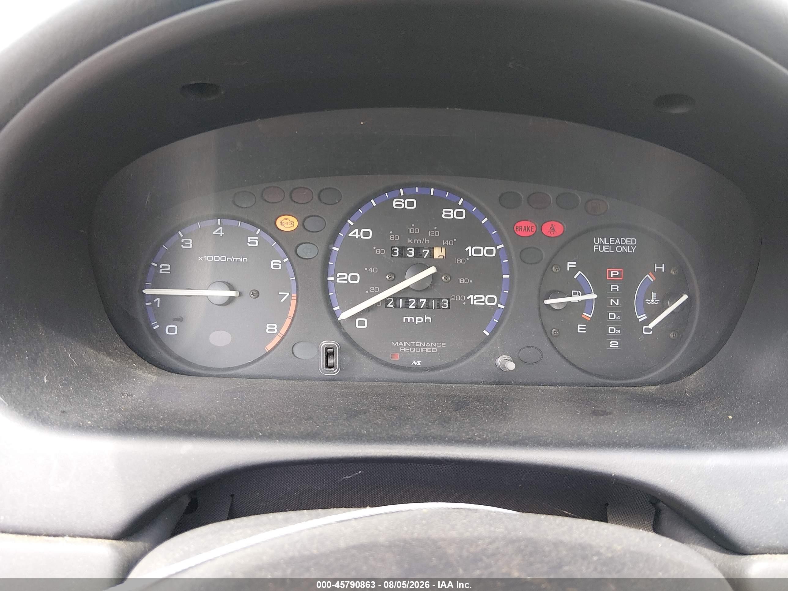 1998 Honda Civic Ex Серебряный vin: 1HGEJ8246WL047690