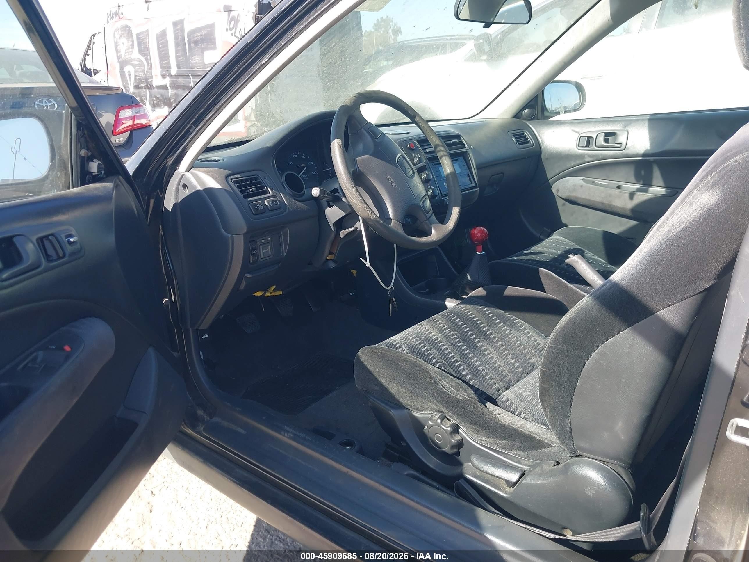 2000 Honda Civic Ex Black vin: 1HGEJ8246YL057879