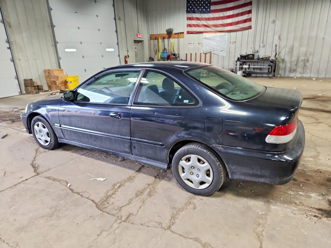 2000 Honda Civic Ex Black vin: 1HGEJ8246YL080644