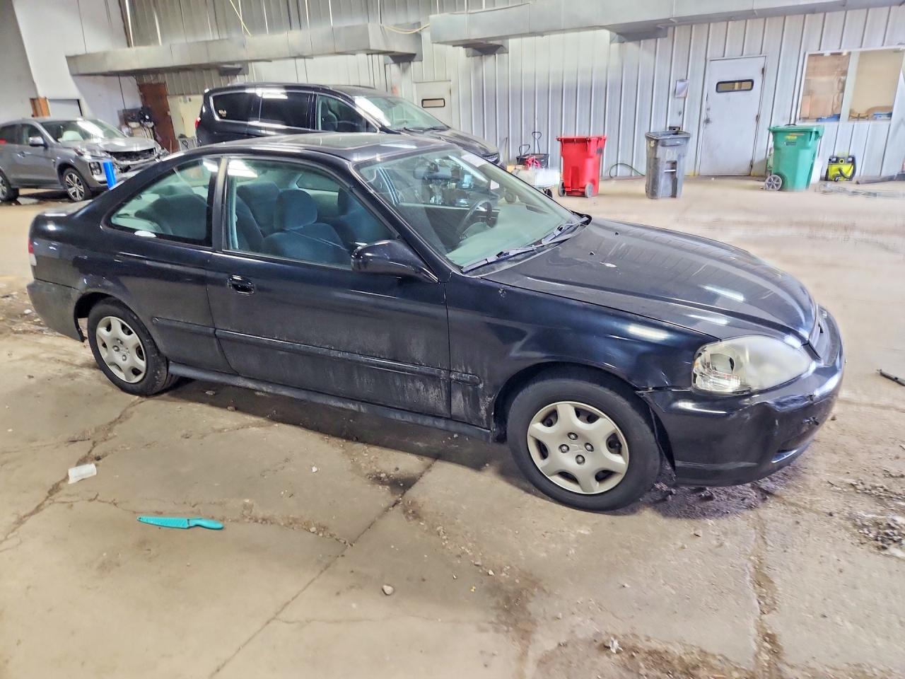 2000 Honda Civic Ex Black vin: 1HGEJ8246YL080644
