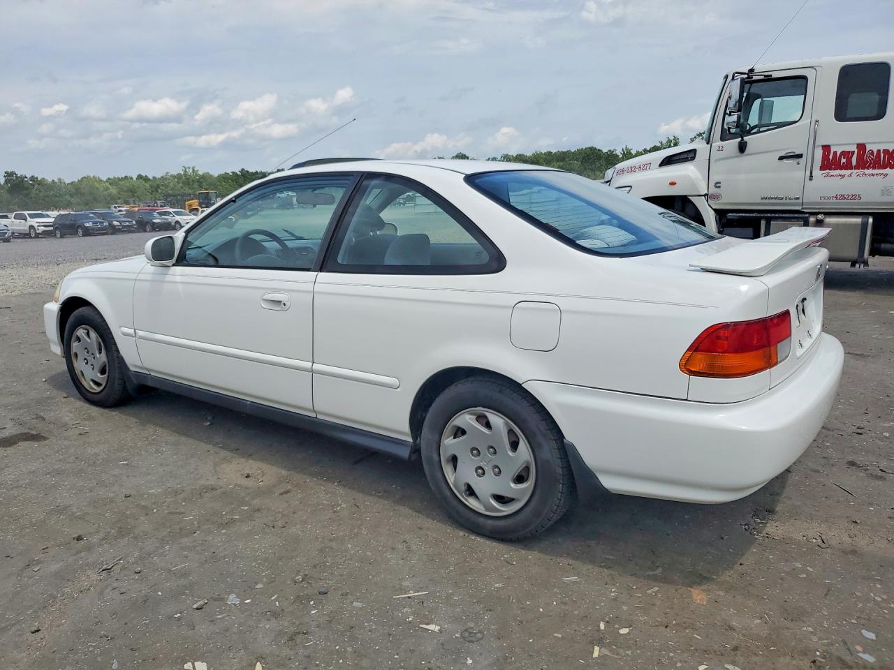 1997 Honda Civic Ex Белый vin: 1HGEJ8248VL044384