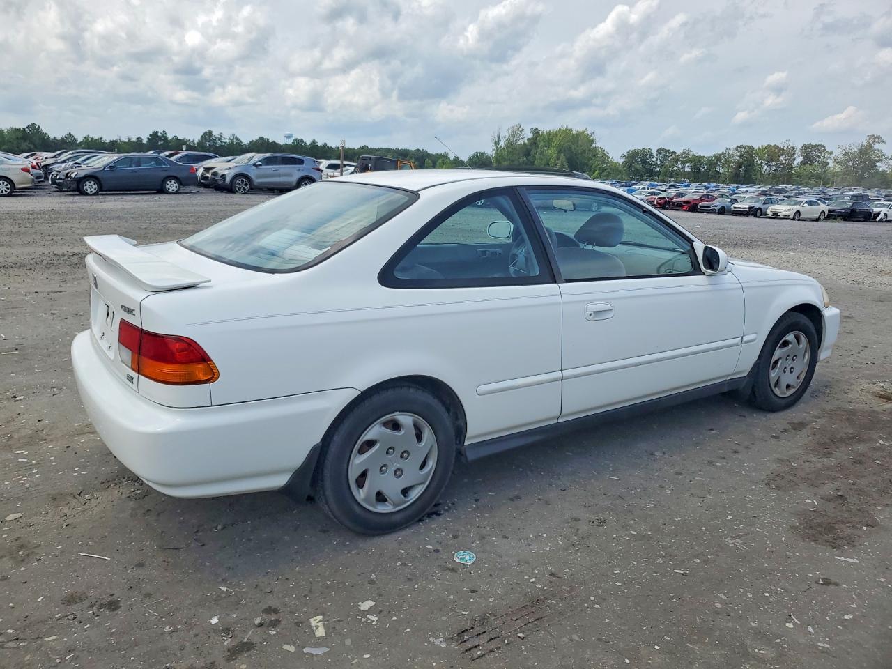 1997 Honda Civic Ex Белый vin: 1HGEJ8248VL044384