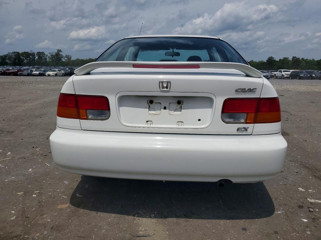 1997 Honda Civic Ex Белый vin: 1HGEJ8248VL044384