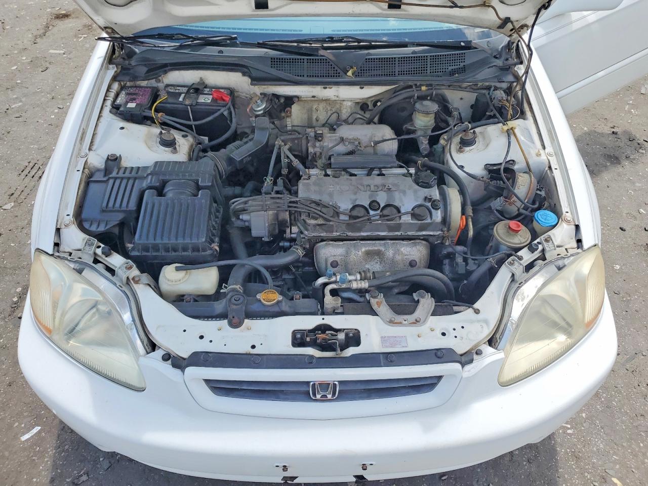 1997 Honda Civic Ex Белый vin: 1HGEJ8248VL044384