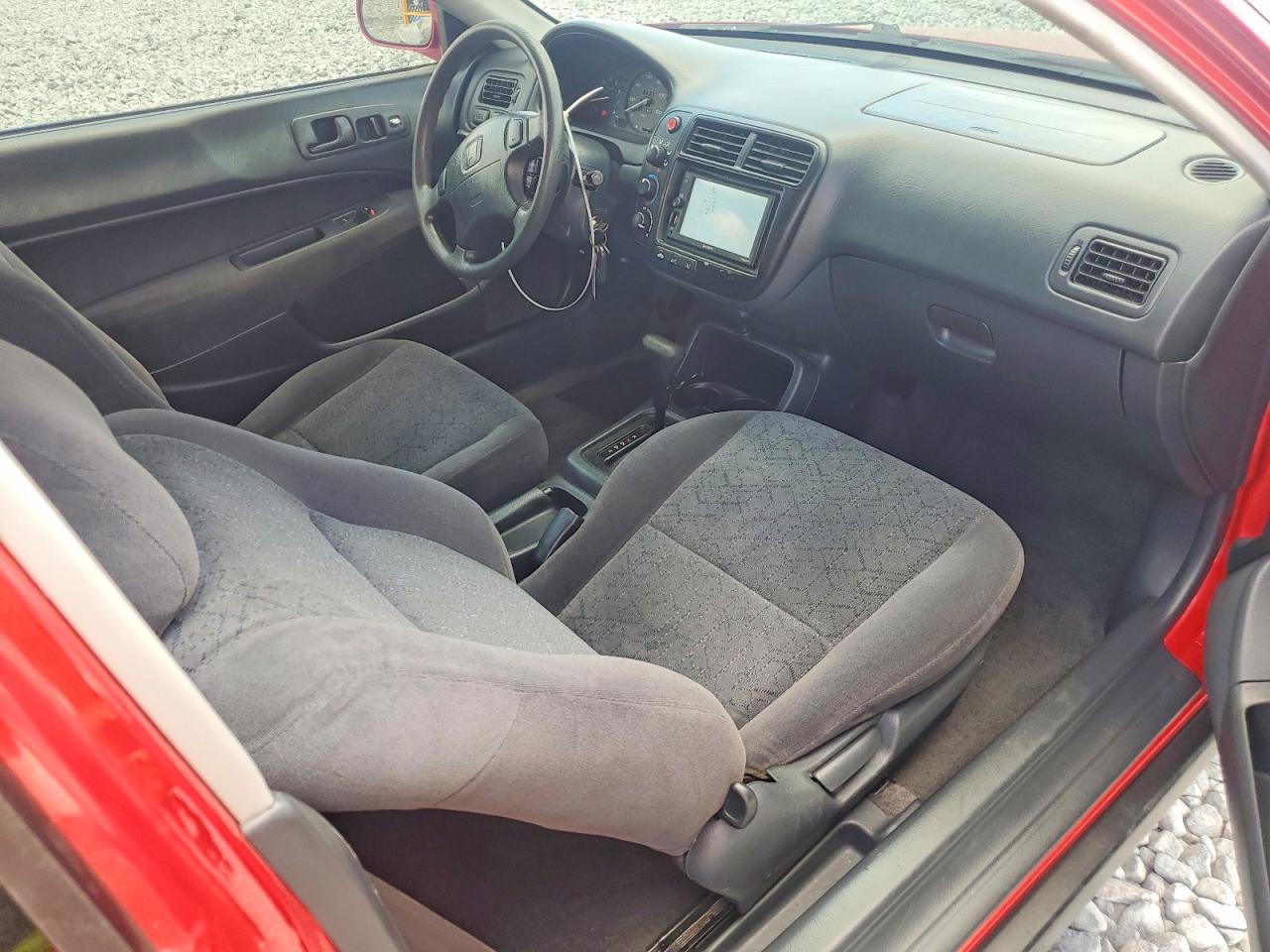 2000 Honda Civic Ex Red vin: 1HGEJ8249YL016890