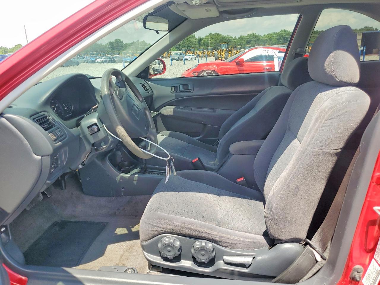 2000 Honda Civic Ex Red vin: 1HGEJ8249YL016890