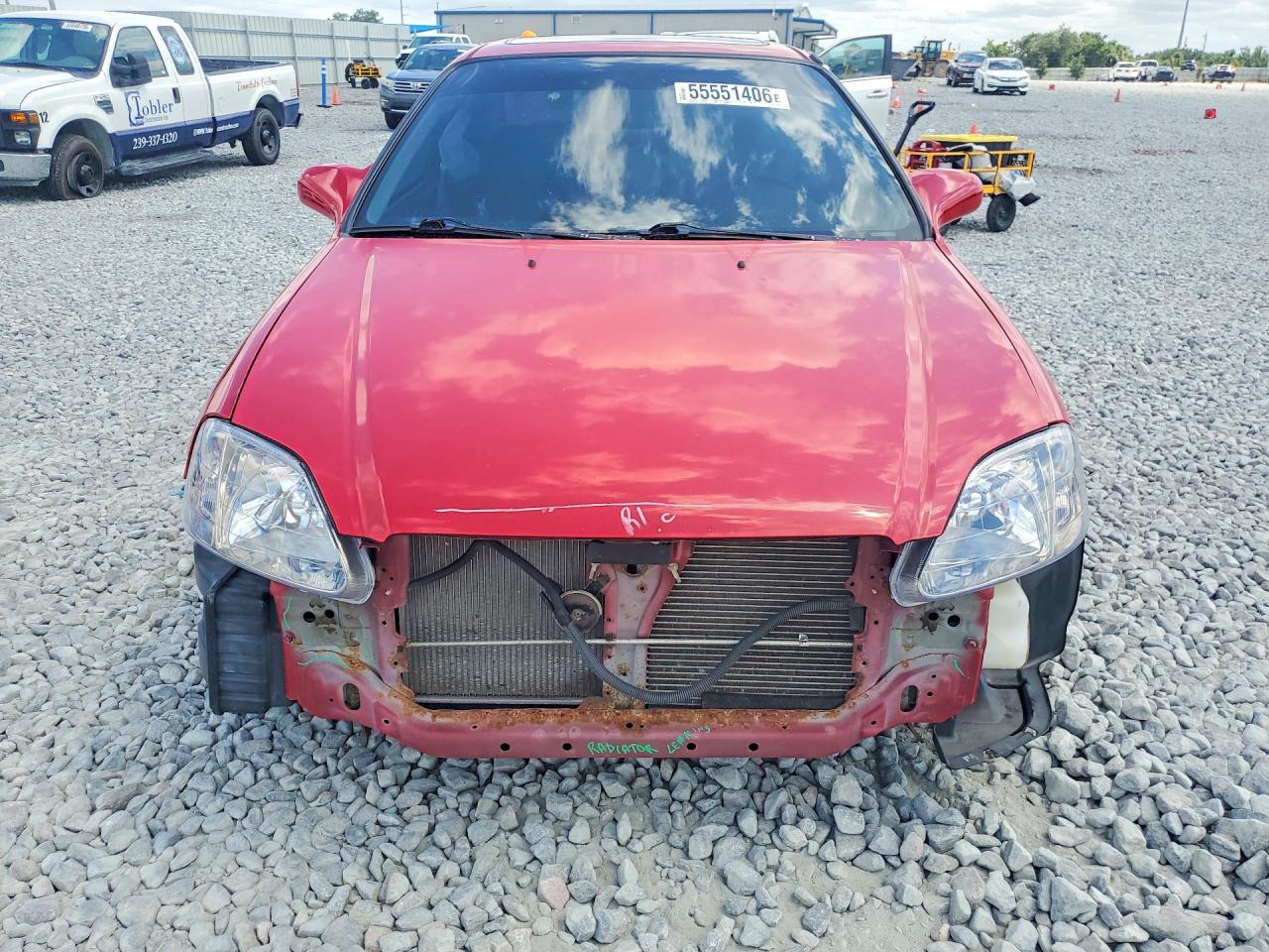 2000 Honda Civic Ex Red vin: 1HGEJ8249YL016890
