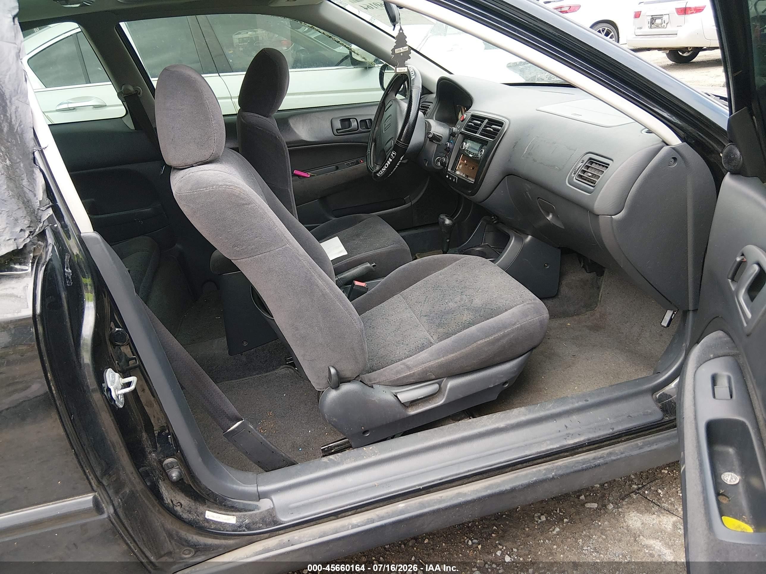 2000 Honda Civic Ex Black vin: 1HGEJ824XYL063975