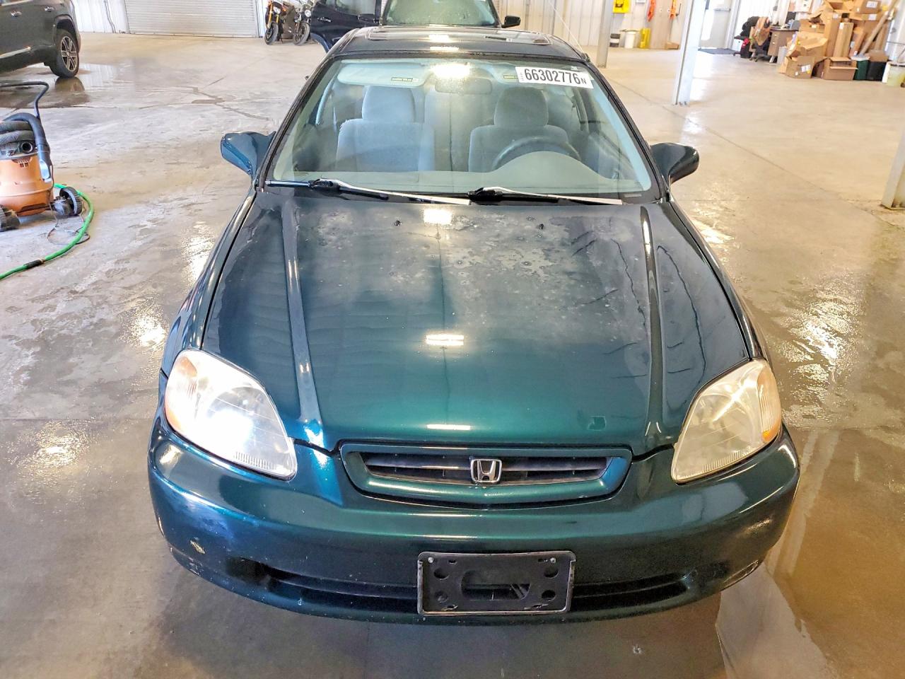 1997 Honda Civic Ex Green vin: 1HGEJ8250VL115344