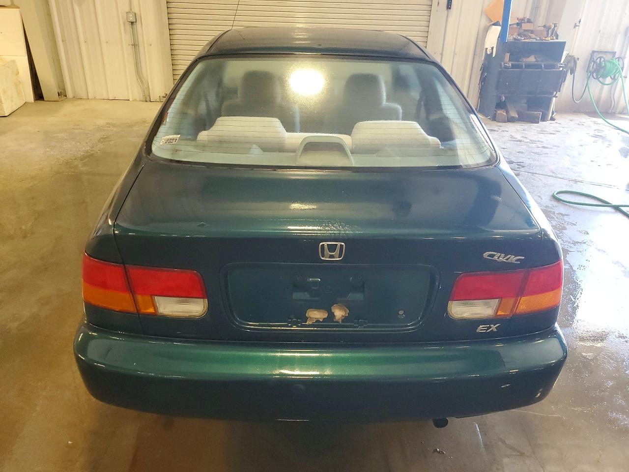 1997 Honda Civic Ex Green vin: 1HGEJ8250VL115344
