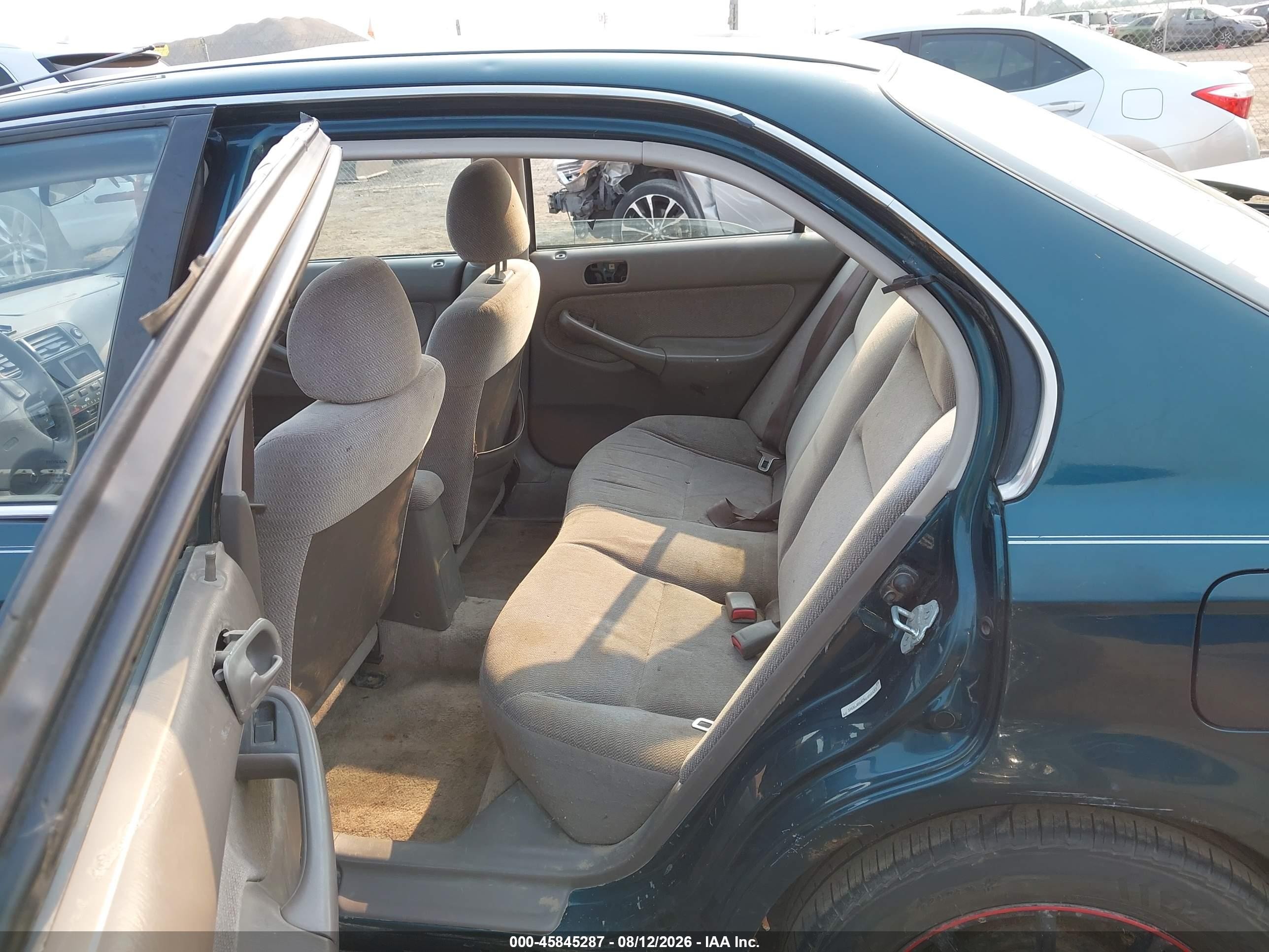 1998 Honda Civic Ex Green vin: 1HGEJ8542WL056513