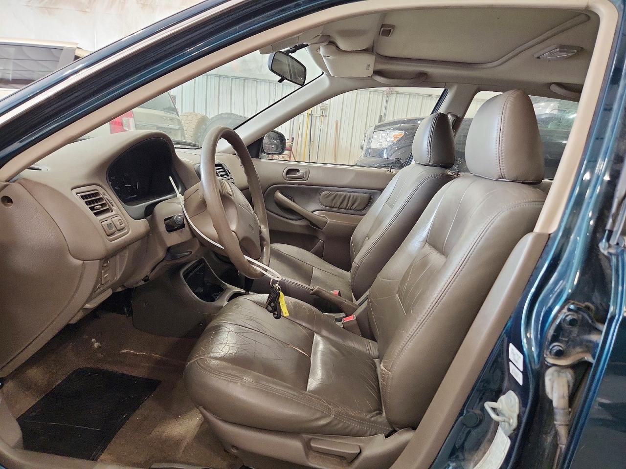 1996 Honda Civic Ex Green vin: 1HGEJ8642TL018287