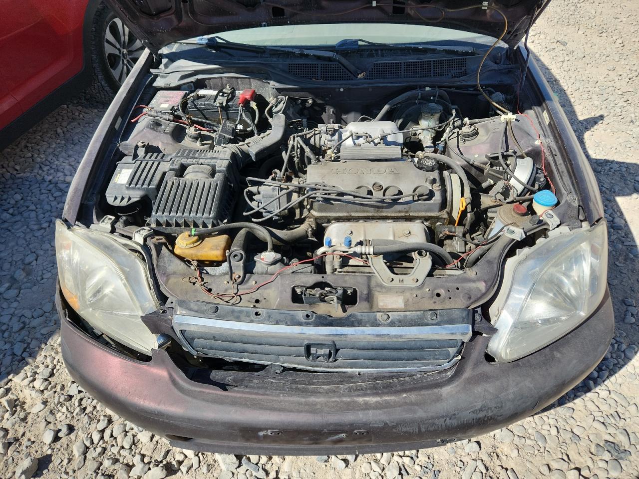 2000 Honda Civic Ex Purple vin: 1HGEJ8643YL004583
