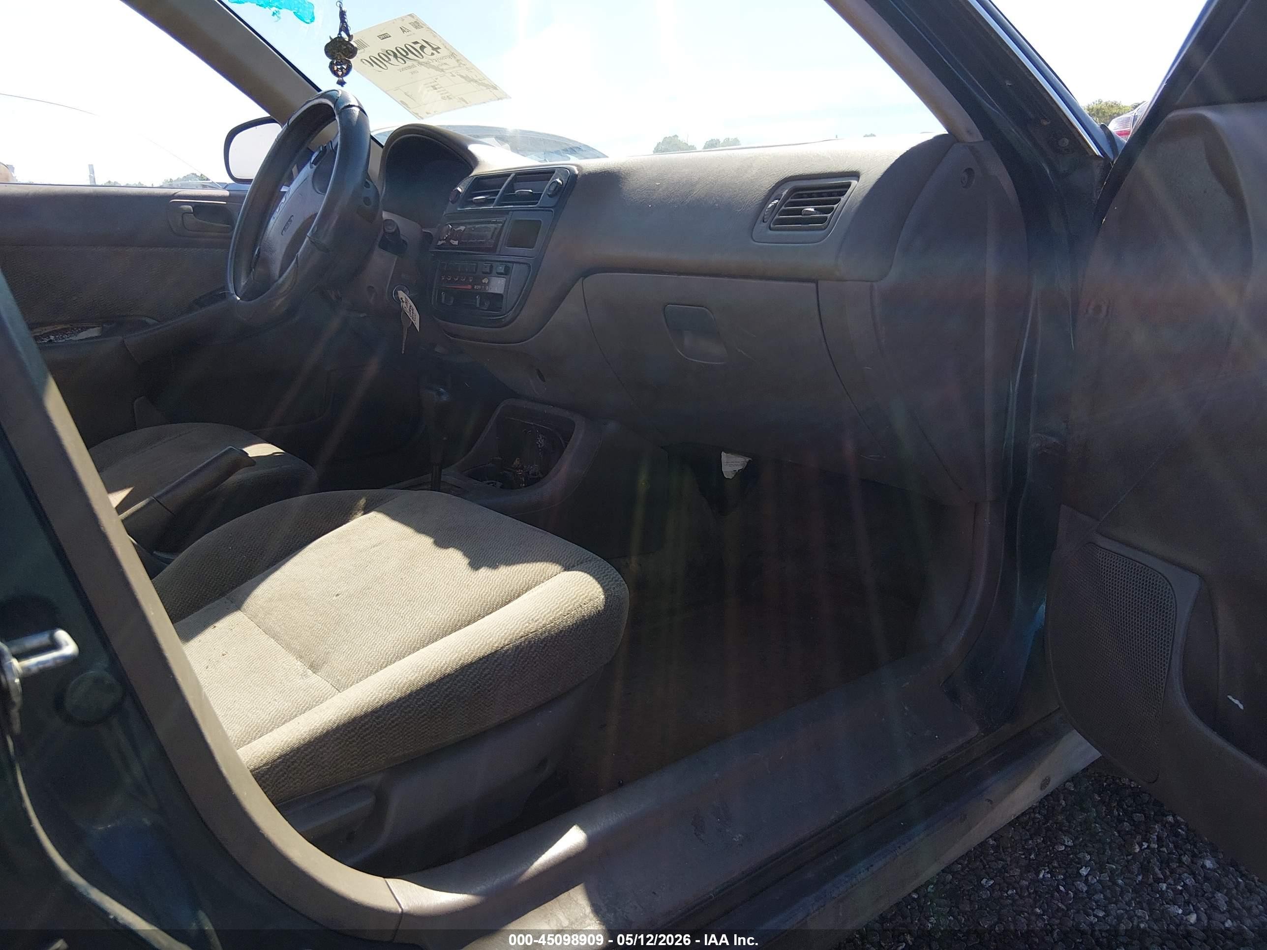 1996 Honda Civic Ex Green vin: 1HGEJ8645TL044995