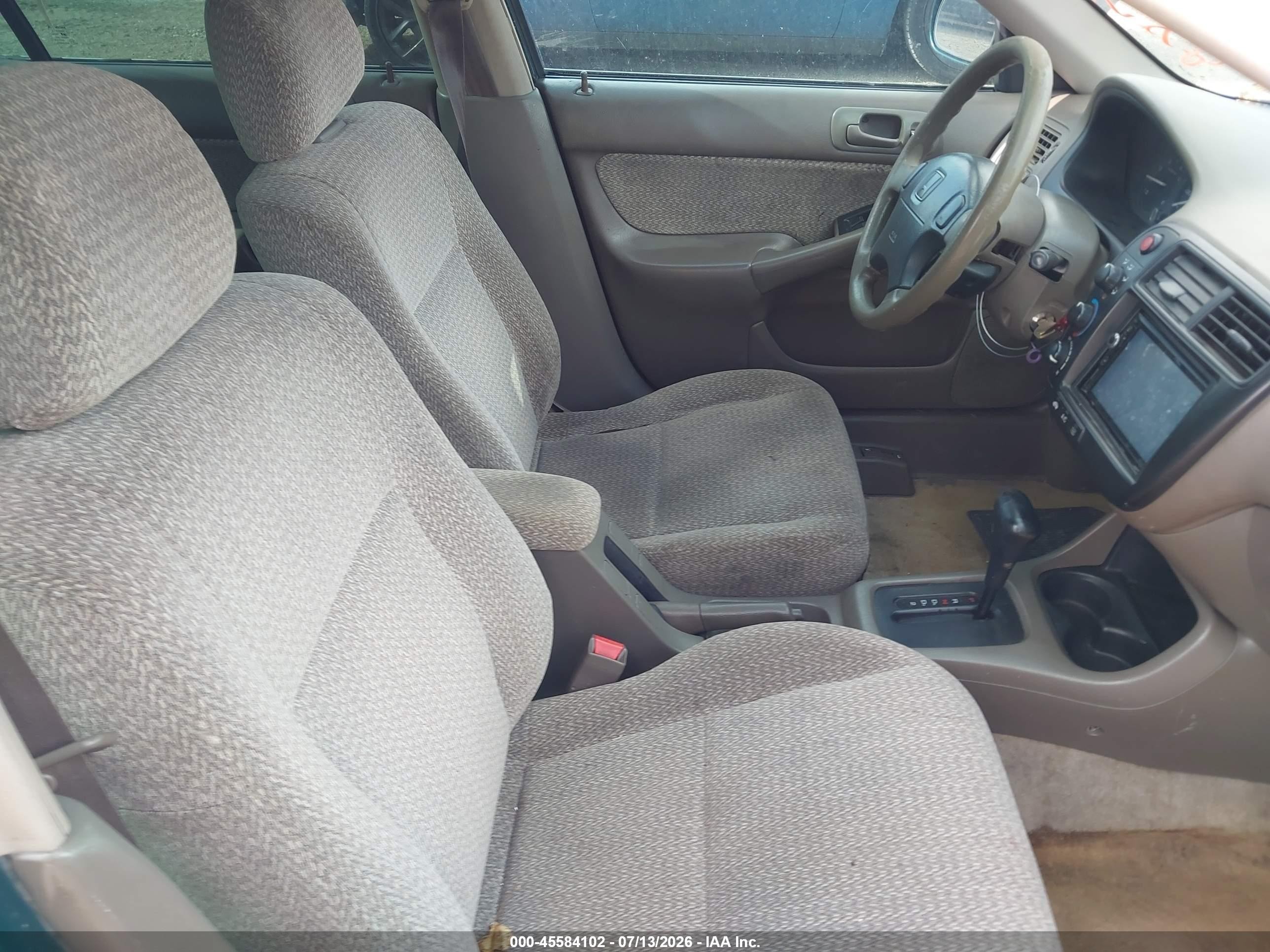1999 Honda Civic Ex Green vin: 1HGEJ8645XL014322