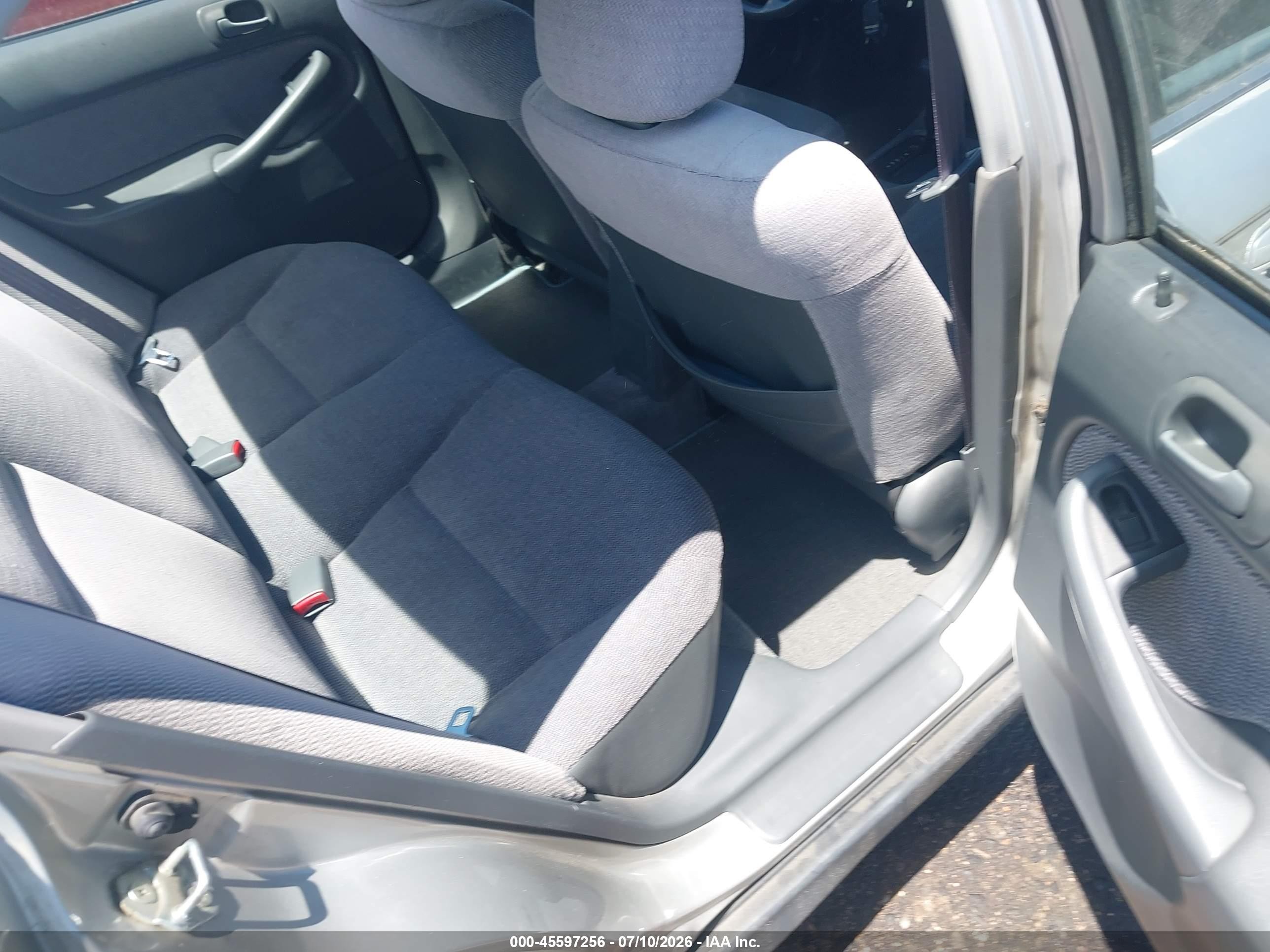 1996 Honda Civic Ex Silver vin: 1HGEJ8646TL016459