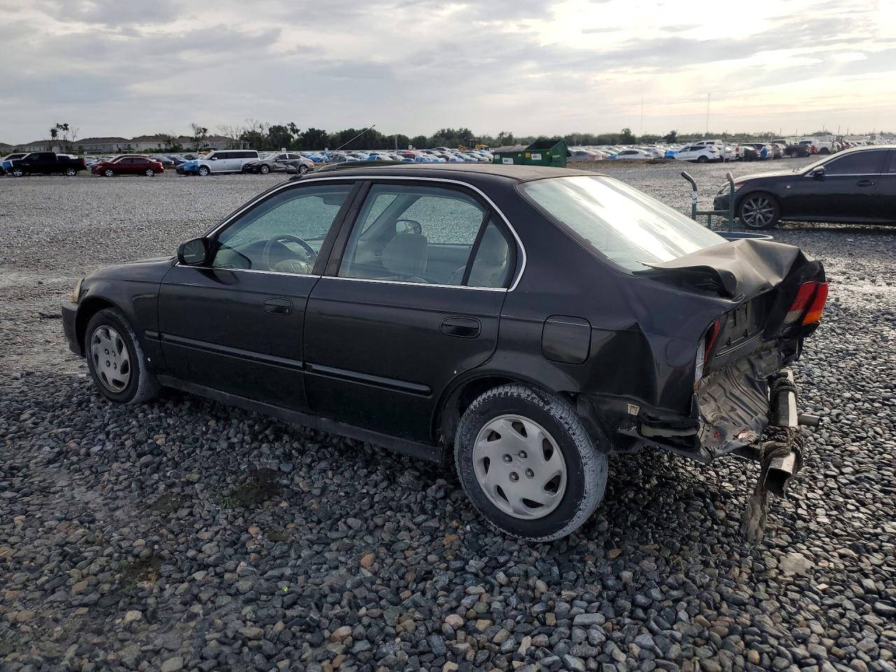 1996 Honda Civic Ex Black vin: 1HGEJ8648TL006712