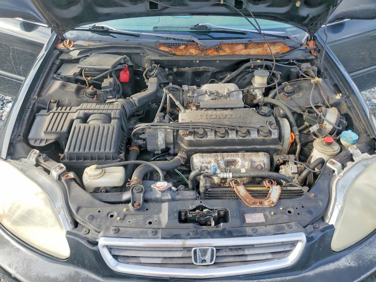 1996 Honda Civic Ex Black vin: 1HGEJ8648TL006712