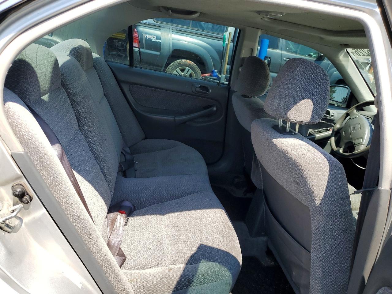 1999 Honda Civic Ex Silver vin: 1HGEJ8649XL033648