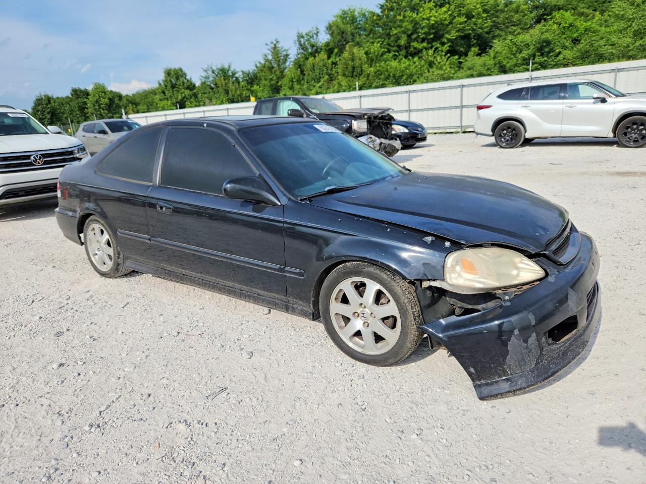 1999 Honda Civic Black vin: 1HGEM1150XL088200