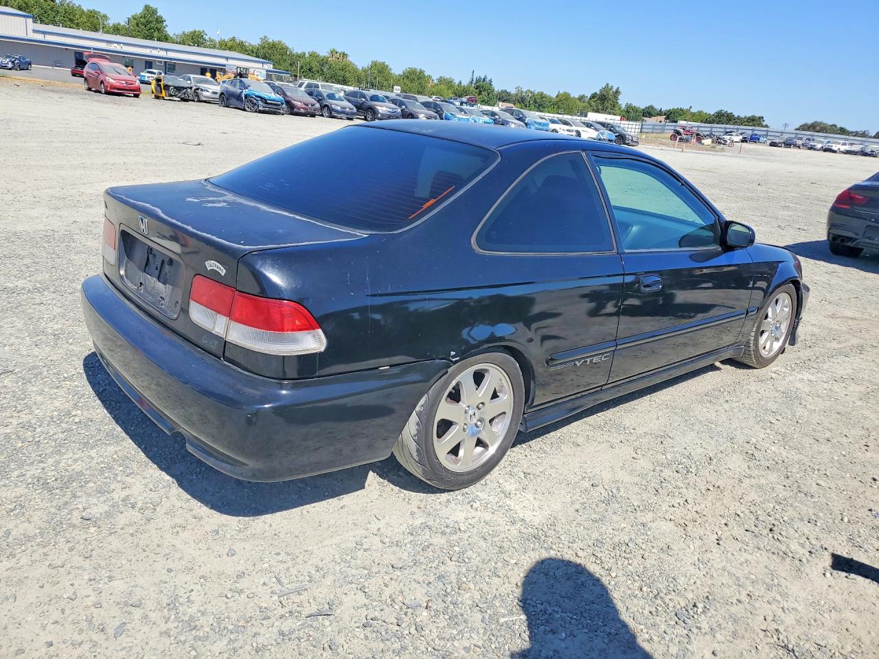 2000 Honda Civic Si Black vin: 1HGEM1155YL110578