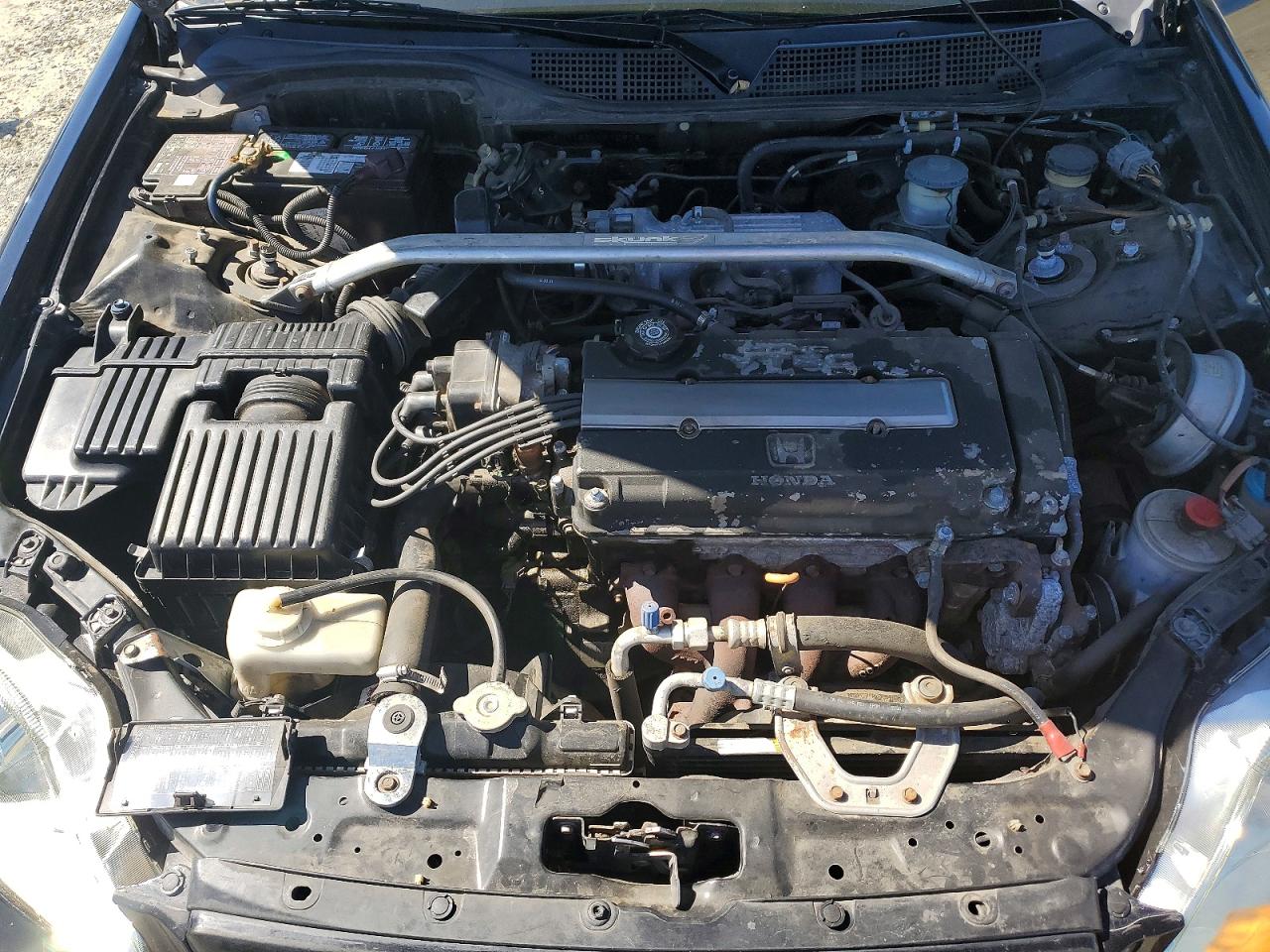 2000 Honda Civic Si Black vin: 1HGEM1155YL110578